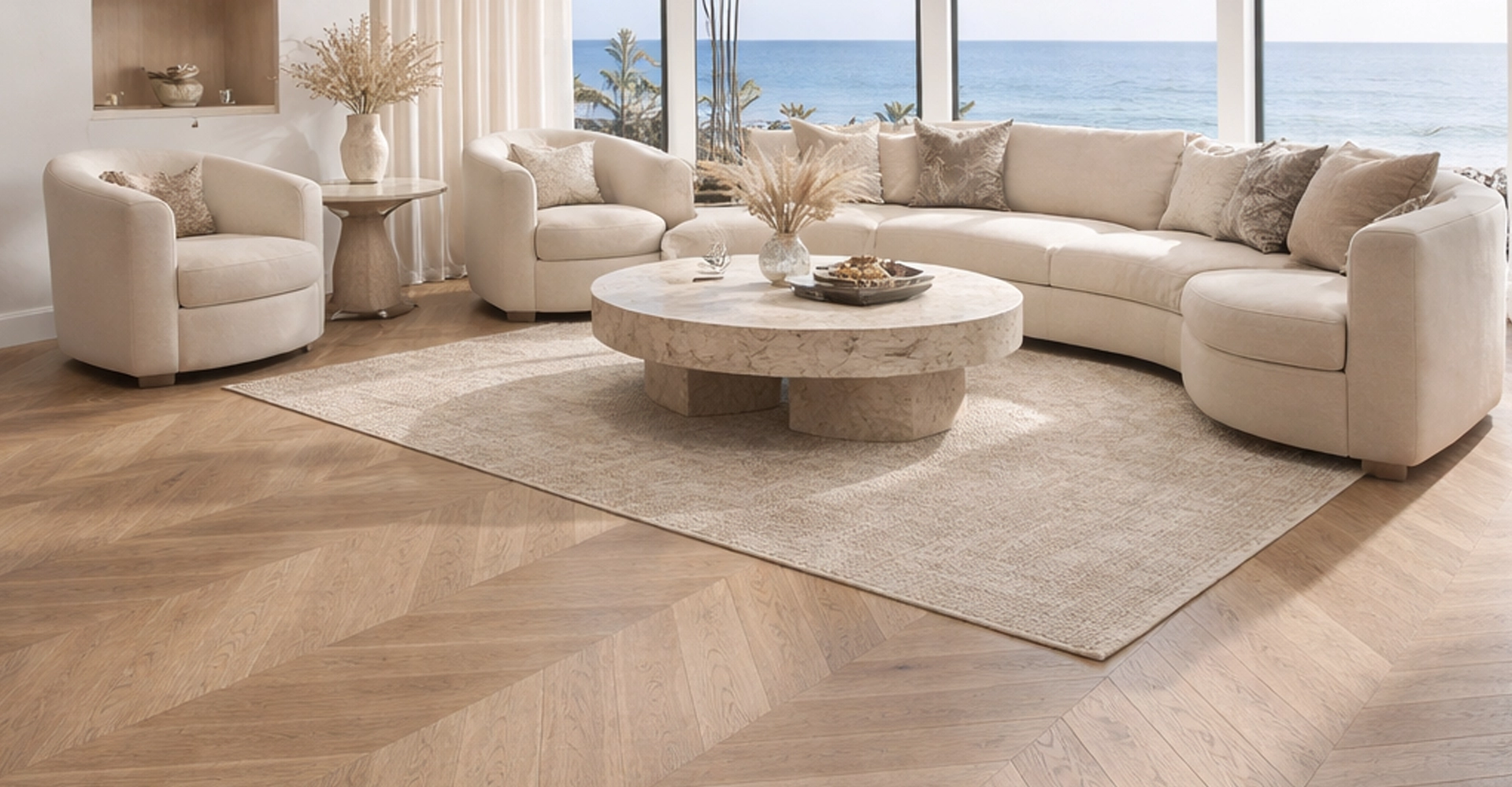 Parquet & Patterns interior detail