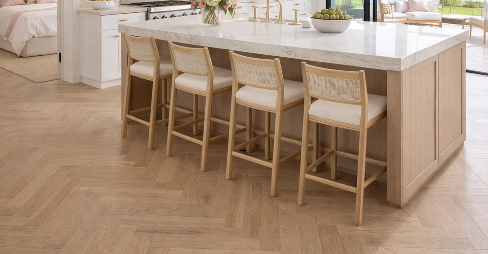 Parquet & Patterns interior detail