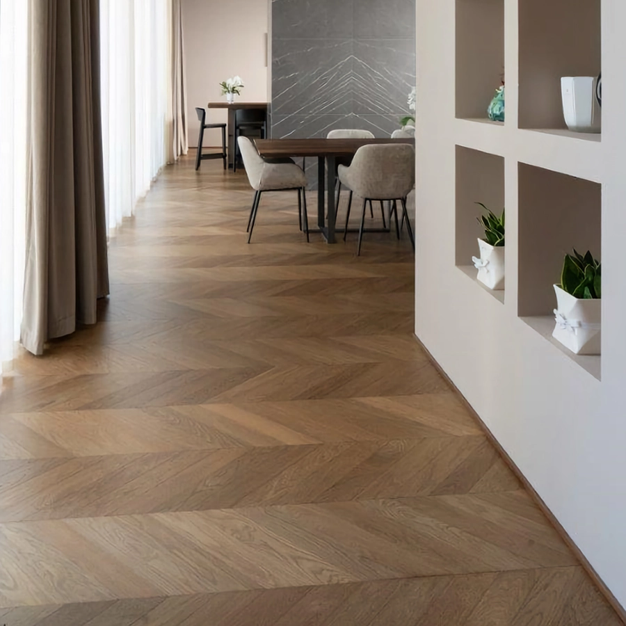 Parquet & Patterns interior detail