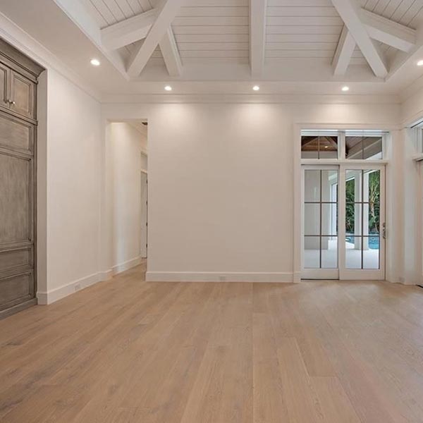 New Build with White Oak Italian Wide Plank Wood Flooring | Tavolato Veneto